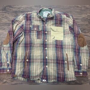 Staple Pigeon “rugged outdoors of New York City” flannel XL